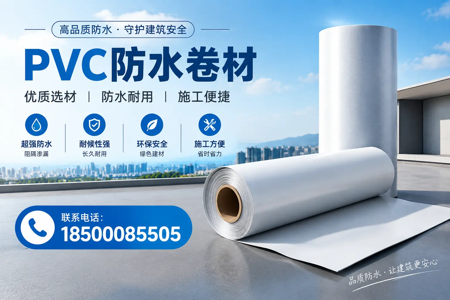 如何评估PVC防水卷材的性价比?通辽消费者必读